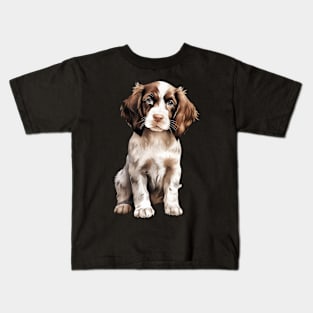 Puppy English Springer Spaniel Kids T-Shirt